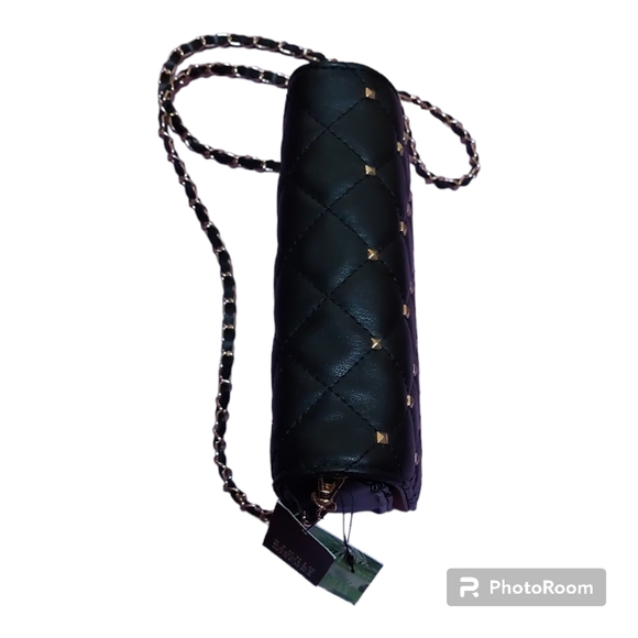 Studio Badgley Mischka Diamond Quilted Crossbody With Studs - NWT - Picture 14 of 16